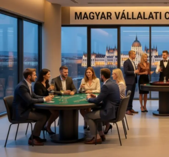 Céges csapatépítő kaszinó est kollégákkal